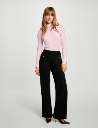 Morgan Spodnie PAZAMI DENIM NOIR