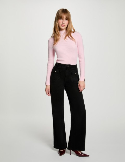 Morgan Spodnie PAZAMI DENIM NOIR