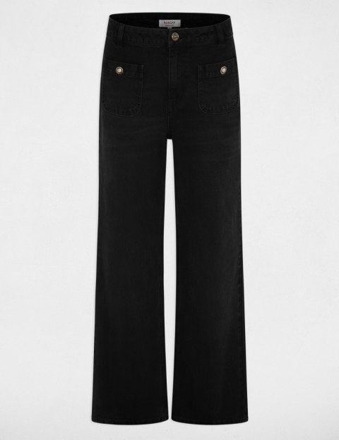 Morgan Spodnie PAZAMI DENIM NOIR