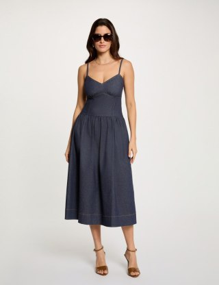 Morgan Dress RJAMES DENIM BRUT