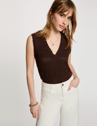 Morgan Sweter MARIZA M CHOCO