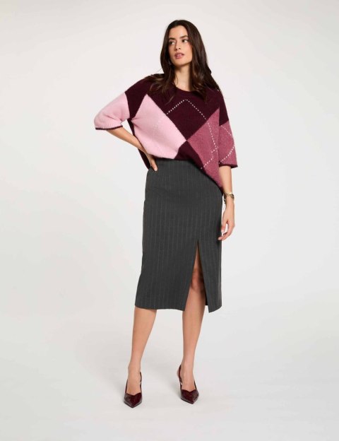Morgan Sweater MFELI M PRUNE