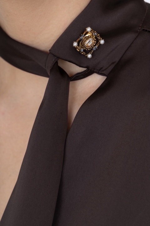 Siste's Shirt ST14S0236T87 MOKA