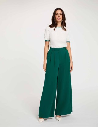 Morgan Sweter MANOLO OFF WHITE/PRAIRE