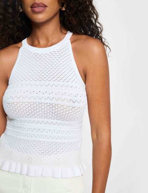 Morgan Sweter MSABLE M OFF WHITE