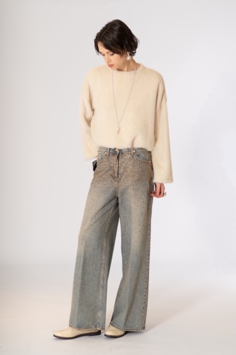 Siste's Sweter ST14S0399T61 AVORIO