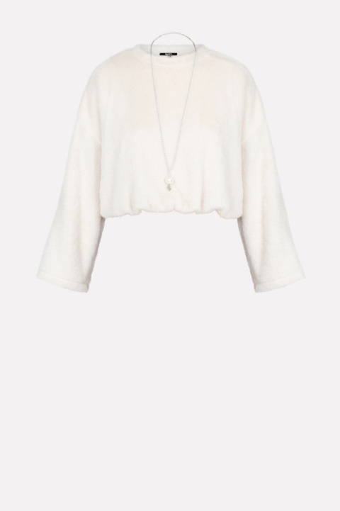 Siste's Sweter ST14S0399T61 AVORIO